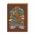 Tropical Happy Birthday Greeting Card