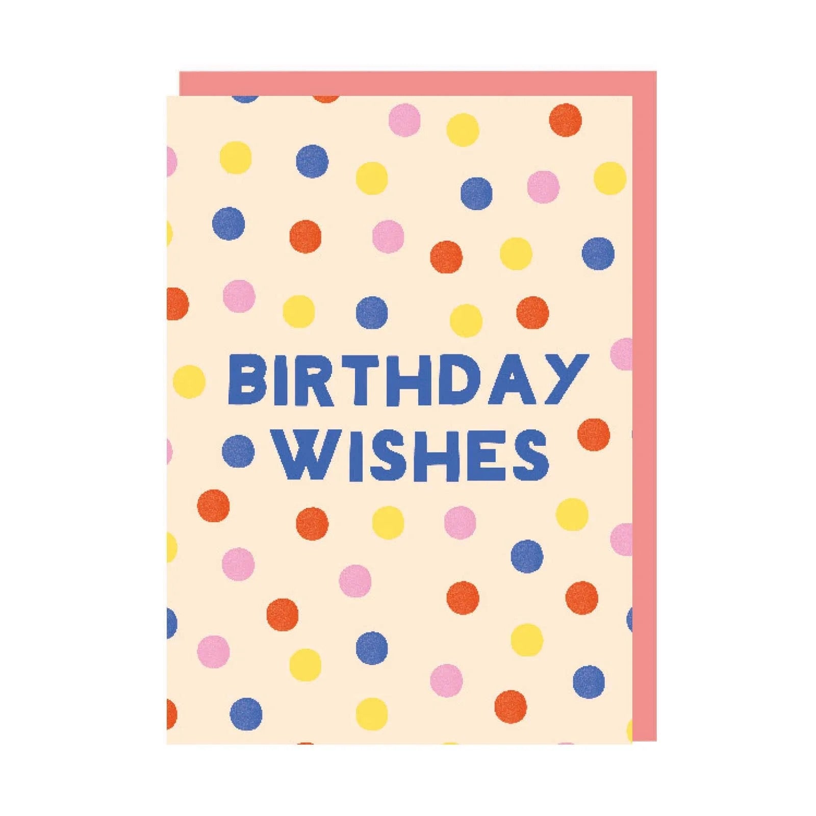 Polka Dot Birthday Greeting Card