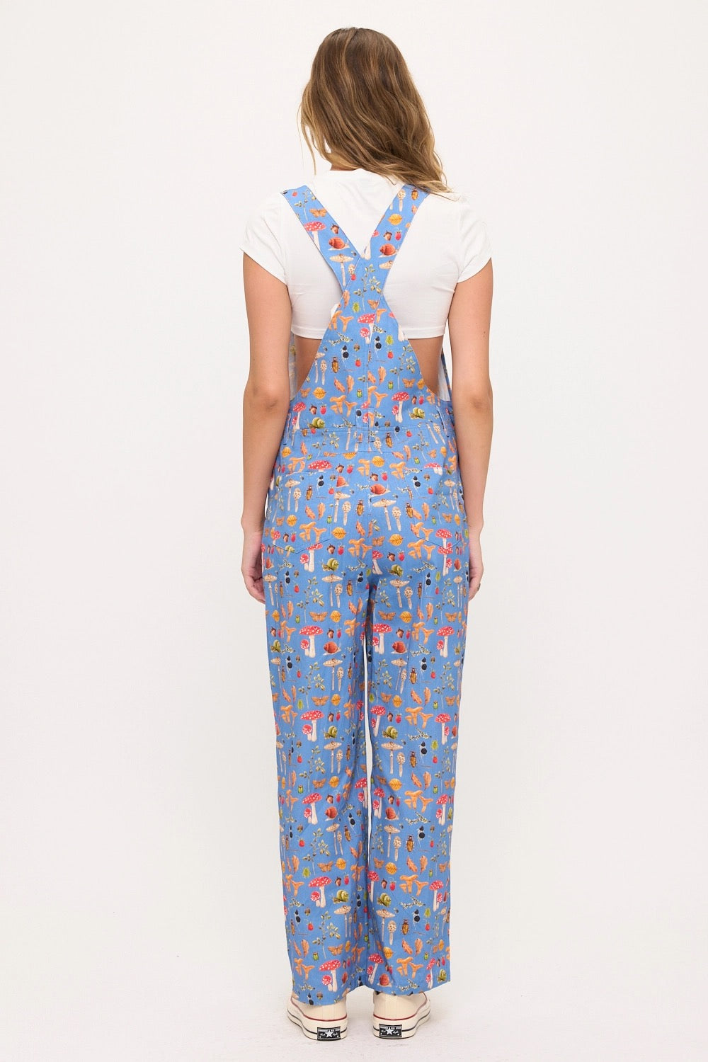 Enchanted Forest Mushroom Overalls