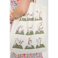 Cat Yoga Tote
