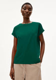 Idaara Organic Cotton T Shirt - Emerald Green