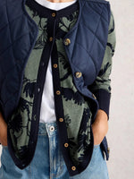 Lulu Print Cardigan - Green Print