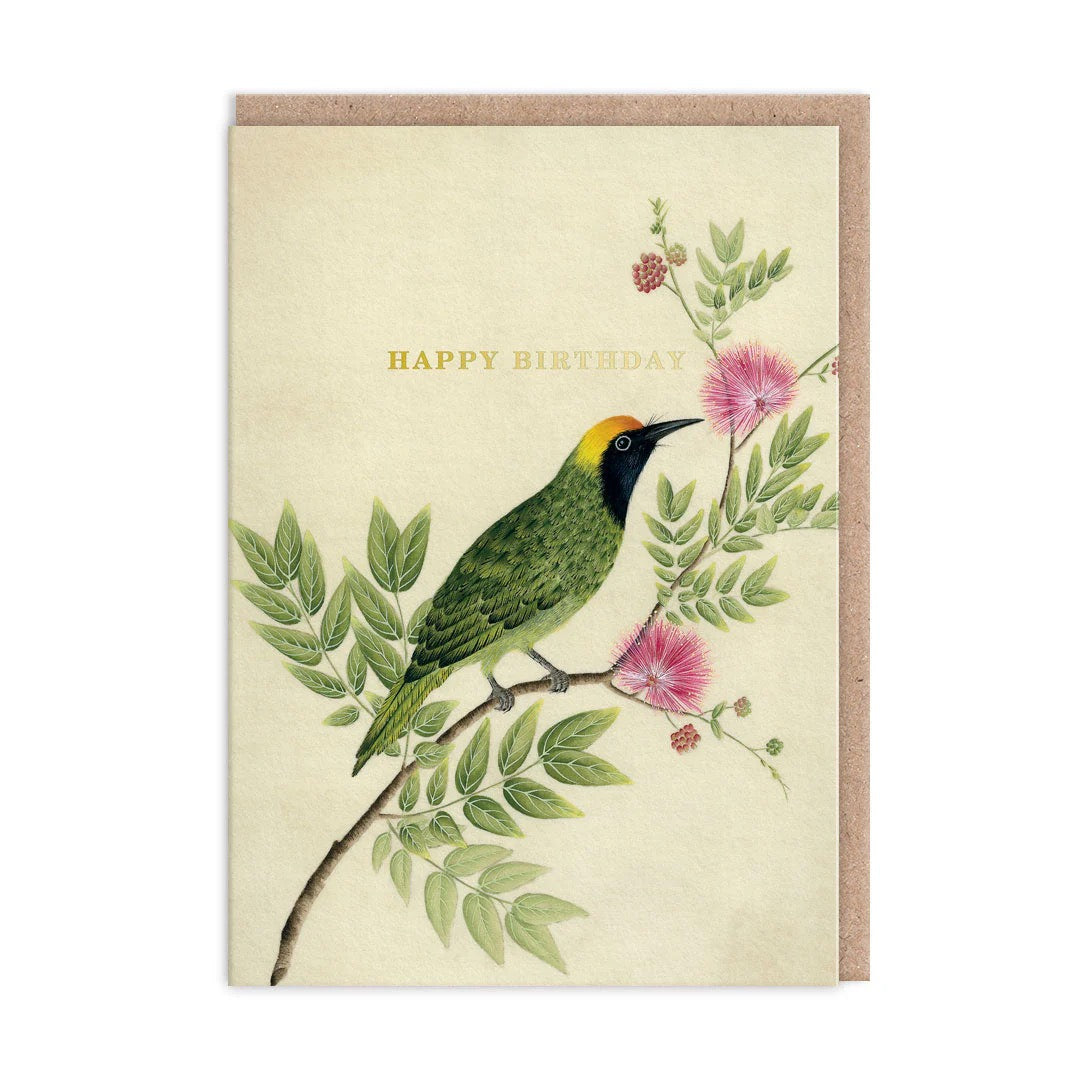 Songbird Birthday Greeting Card