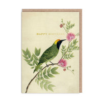 Songbird Birthday Greeting Card