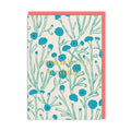 Blue Floral Have A Lovely Birthday Greeting Card
