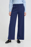 Kate Sus Office Wide Pant - Blueprint