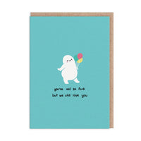 Old As Fuck Greeting Card