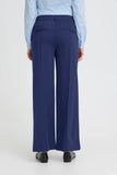 Kate Sus Office Wide Pant - Blueprint