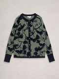 Lulu Print Cardigan - Green Print
