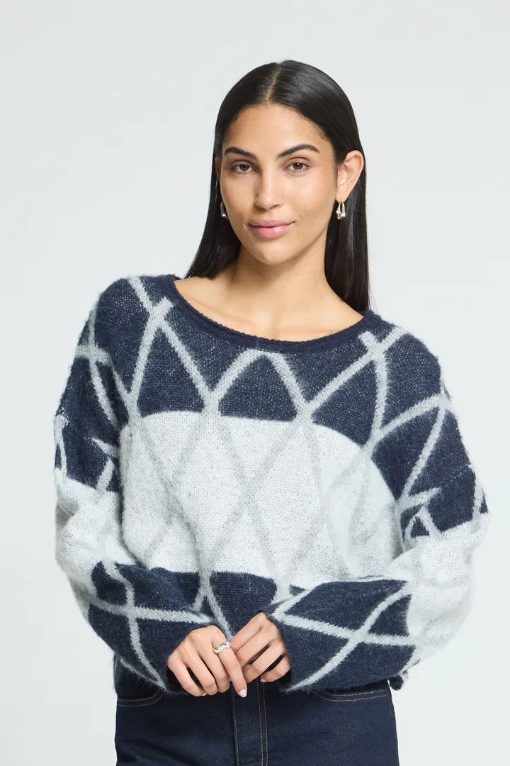 Mazora Pullover - Maritime Blue