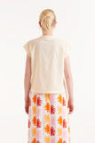 Yellow Sunburst Banded Collar Shirt