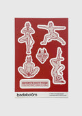 Satan's Hot Yoga Sticker Sheet
