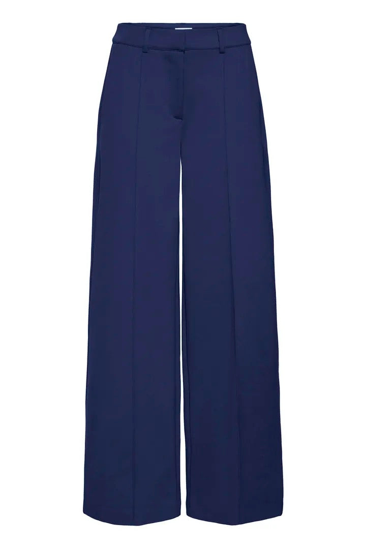 Kate Sus Office Wide Pant - Blueprint