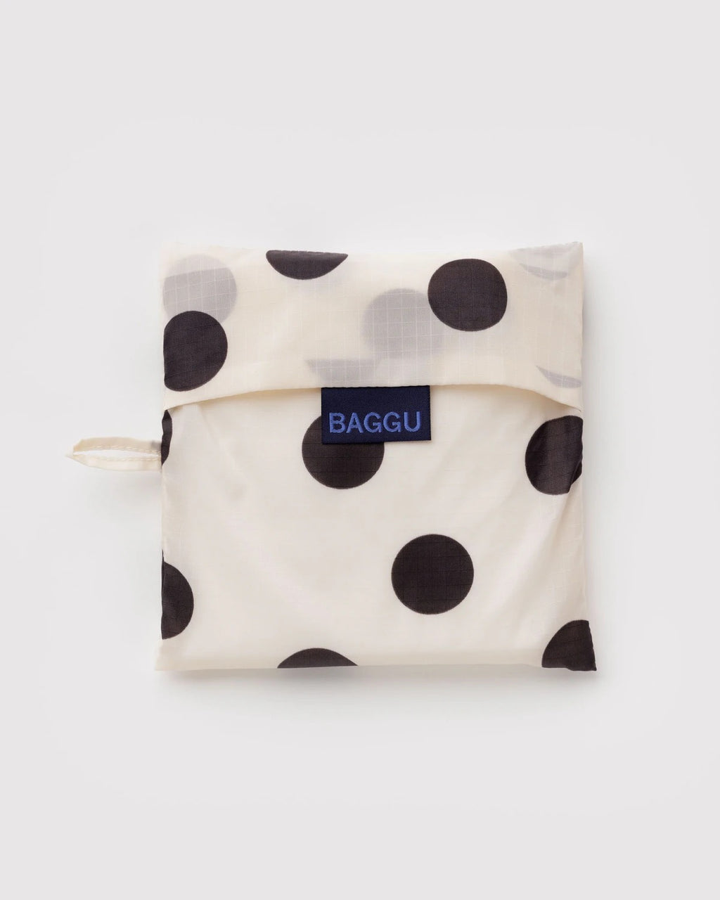 Big Baggu - Cream & Black Polka Dot