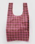Big Baggu - Azalea Pink Tartan