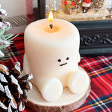 Marshmallow Candle