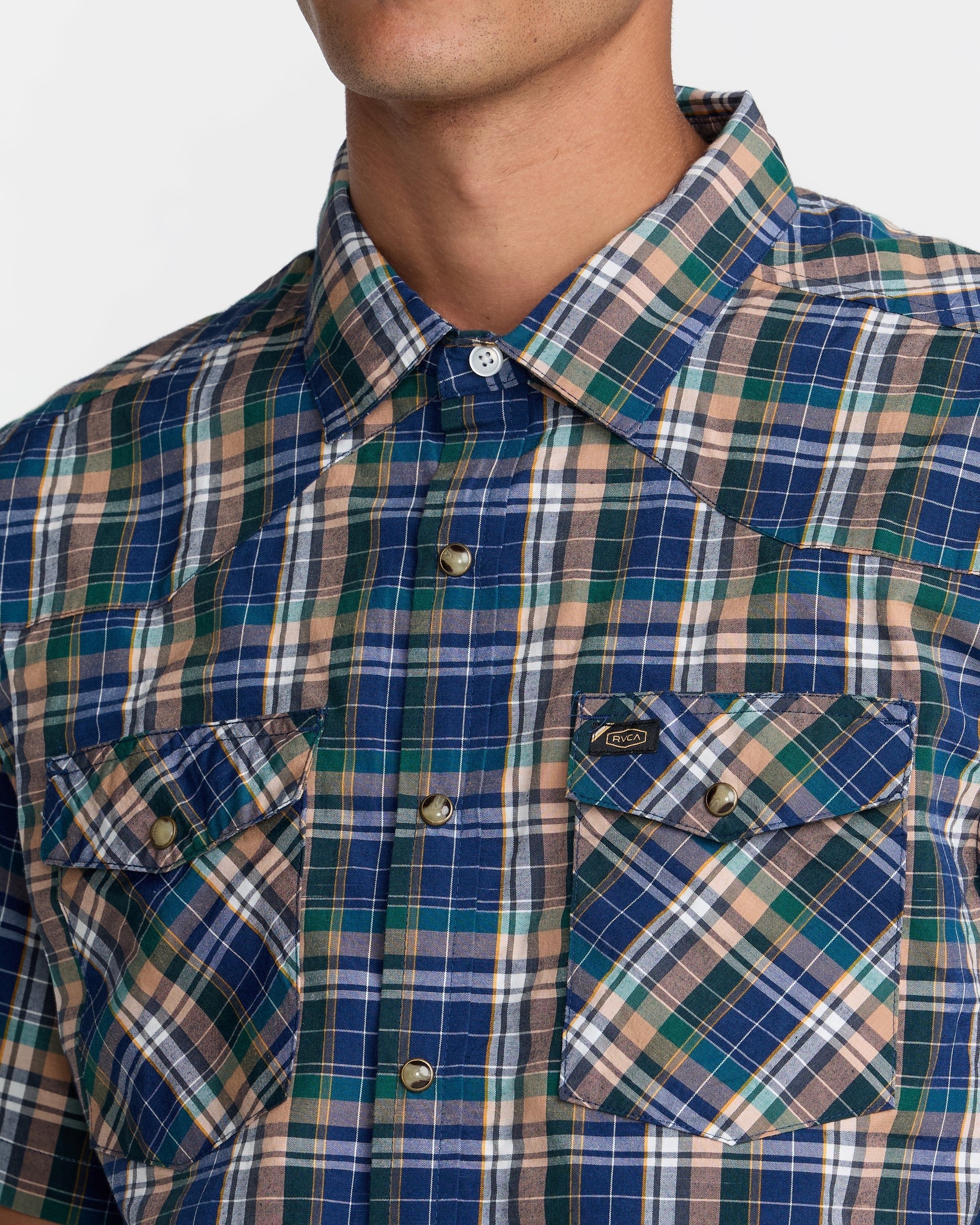 Dayshift Truckin Short Sleeve - Dark Denim