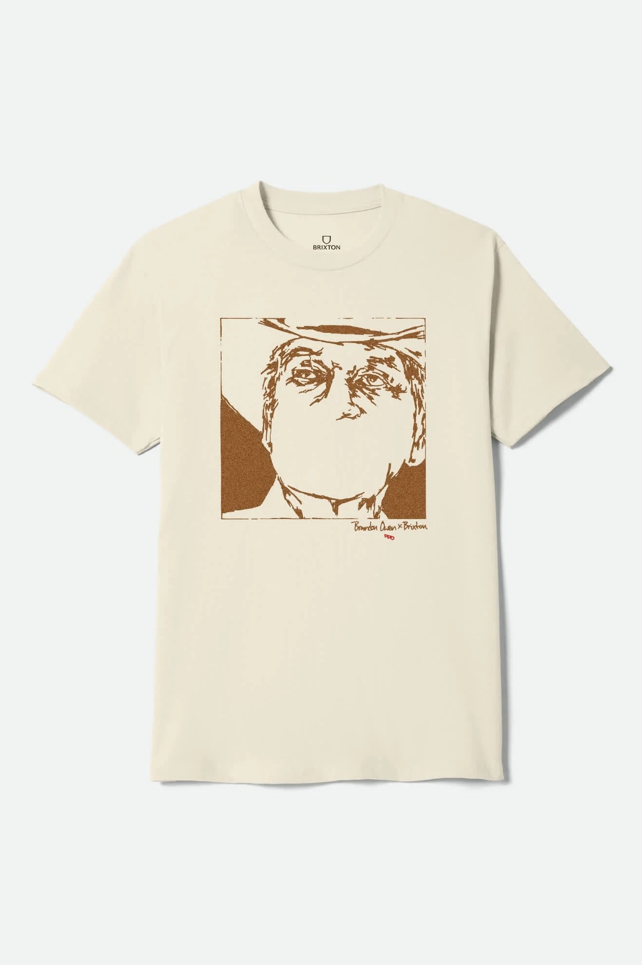 Wilburn Short Sleeve Standard Tee - Cream