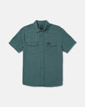 Dayshift Plaid Short Sleeve - Duck Blue