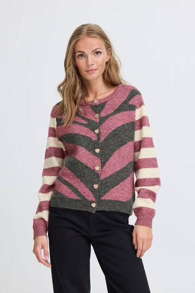 Livoni Cardigan 2 -  Maroon