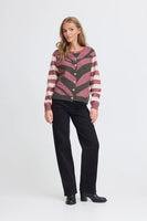 Livoni Cardigan 2 -  Maroon