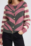 Livoni Cardigan 2 -  Maroon