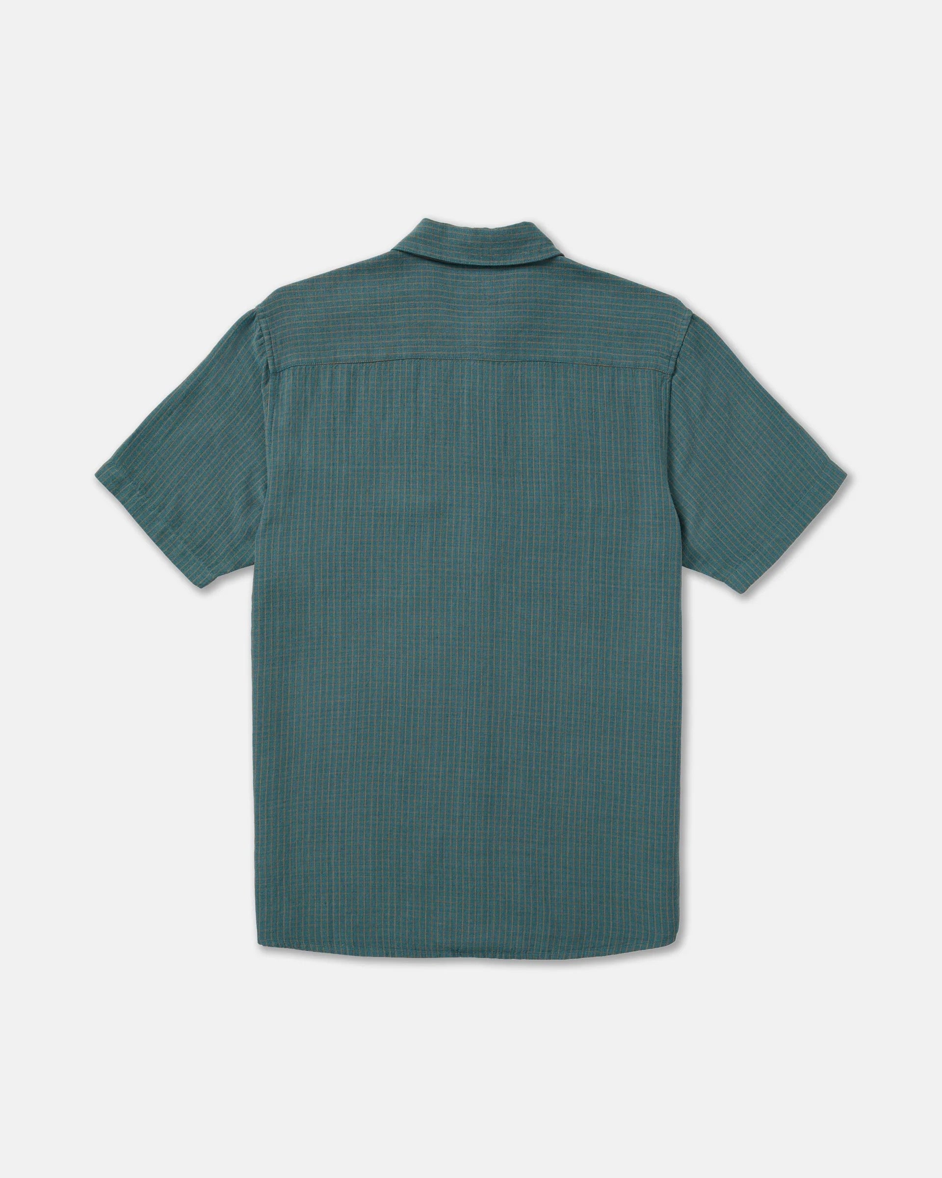 Dayshift Plaid Short Sleeve - Duck Blue