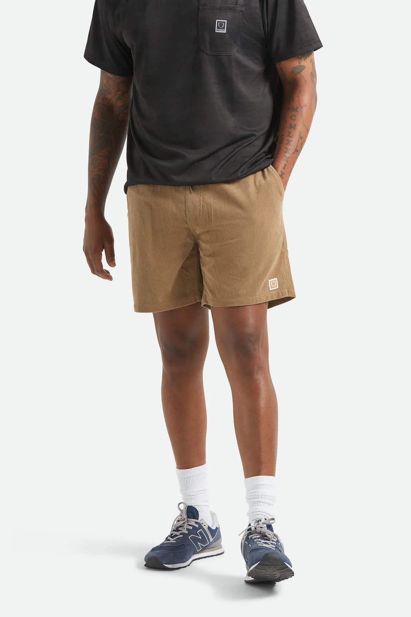 Everyday Corduroy Short - Vintage Khaki
