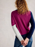 Katie Abstract Jumper - Navy Multi