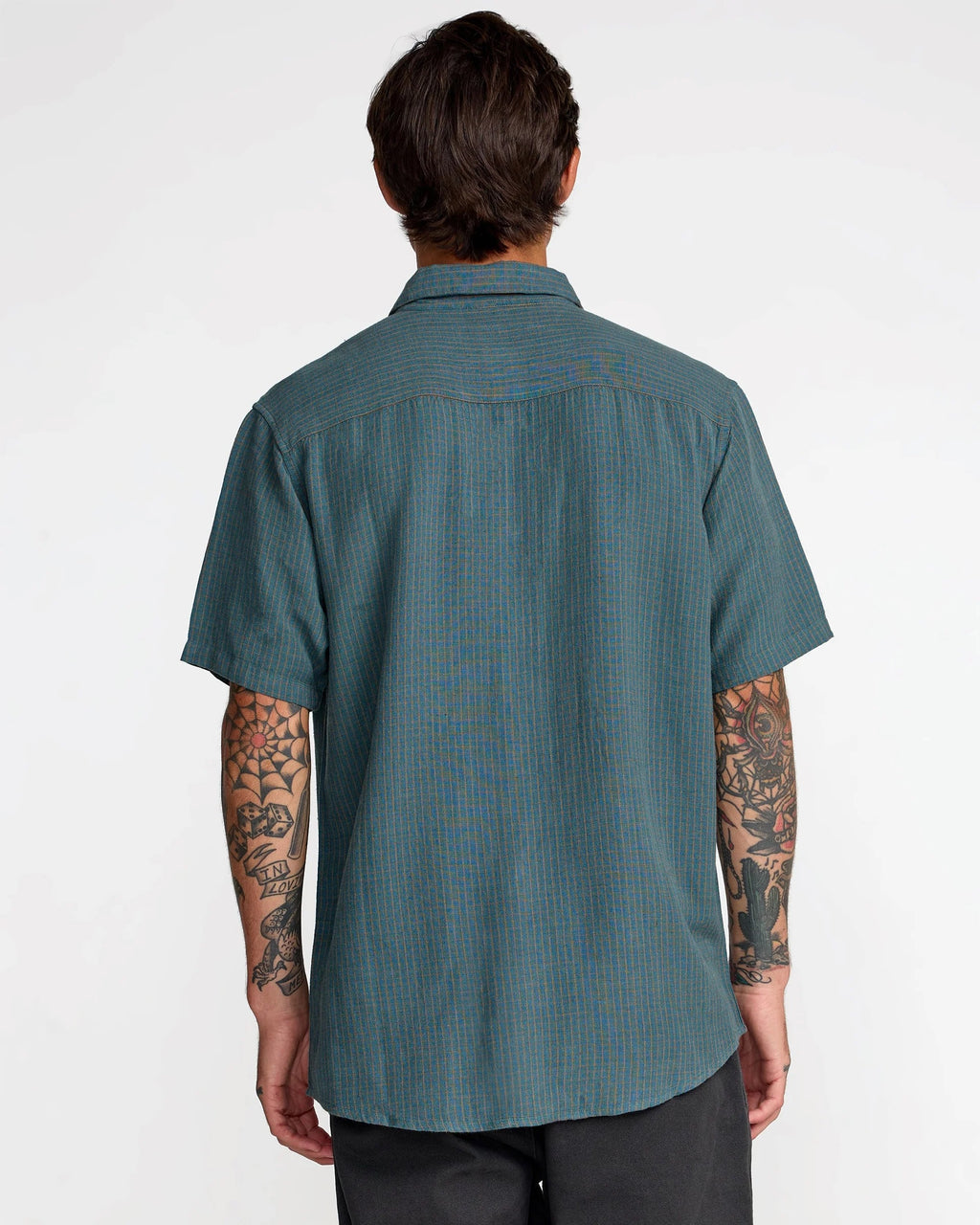 Dayshift Plaid Short Sleeve - Duck Blue