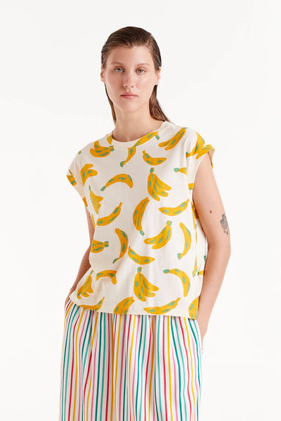 Banana Print T Shirt