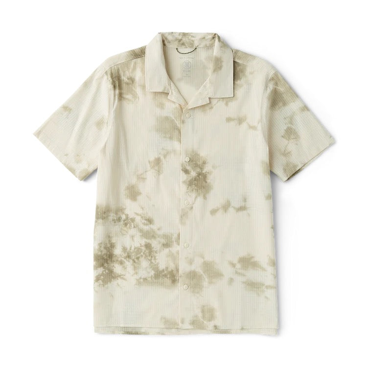 Bless Up Trail Shirt - Ivory Crystal Wash