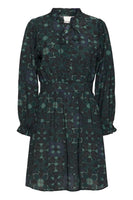 Gilea Dress - Green Tile