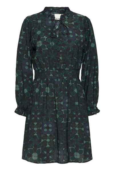 Gilea Dress - Green Tile