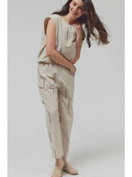 Printed Volume Top - Stucco
