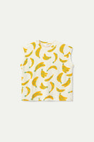Banana Print T Shirt