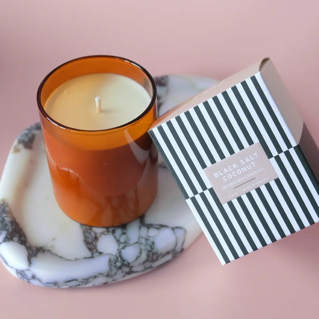 Black Salt + Coconut Essentials Candle