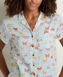 Camp Cove Short Sleeve Shirt - Skyway Print