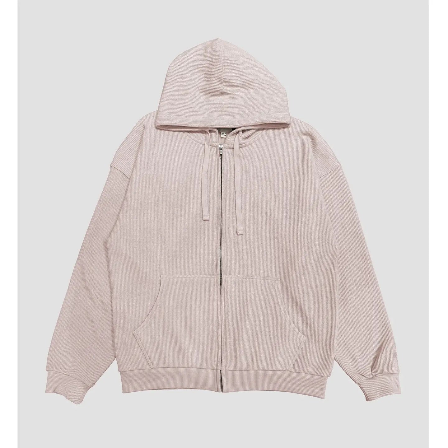 Brushed Waffle Hooded Zip AAD420-TML