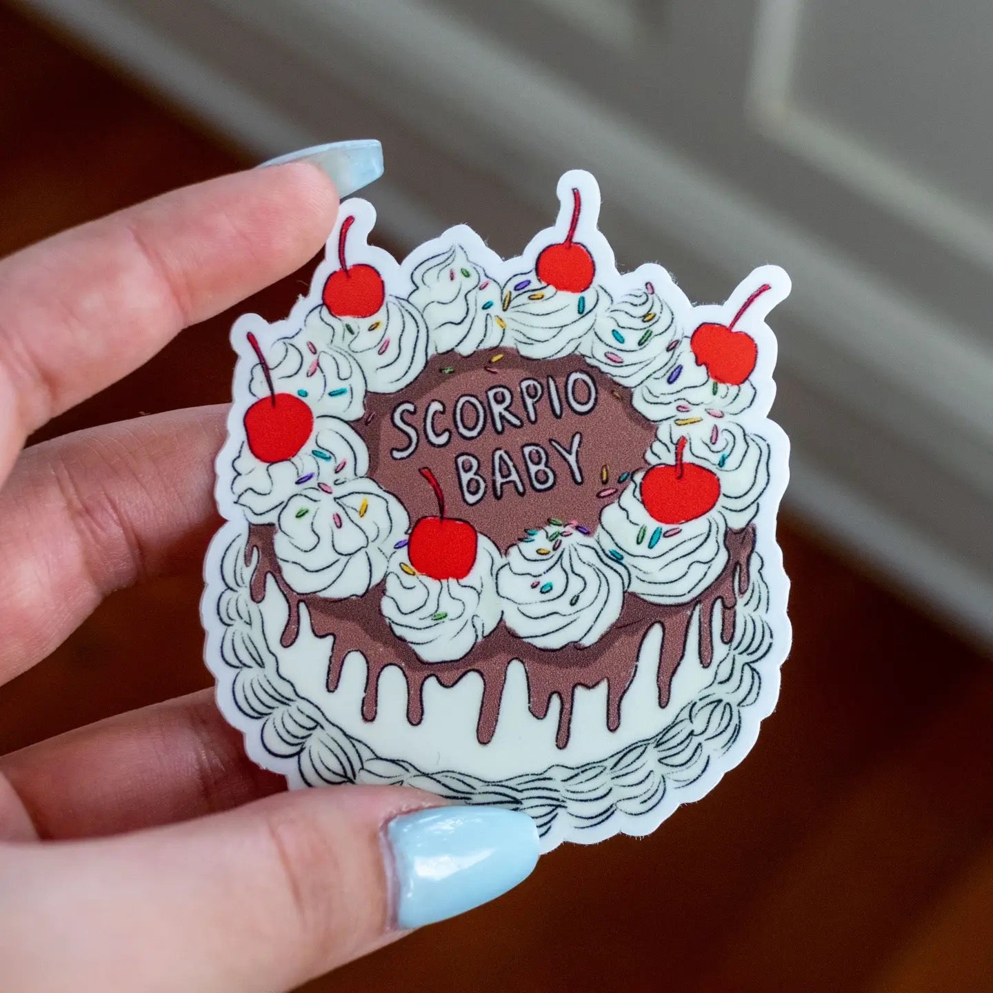 Zodiac Cake Stickers