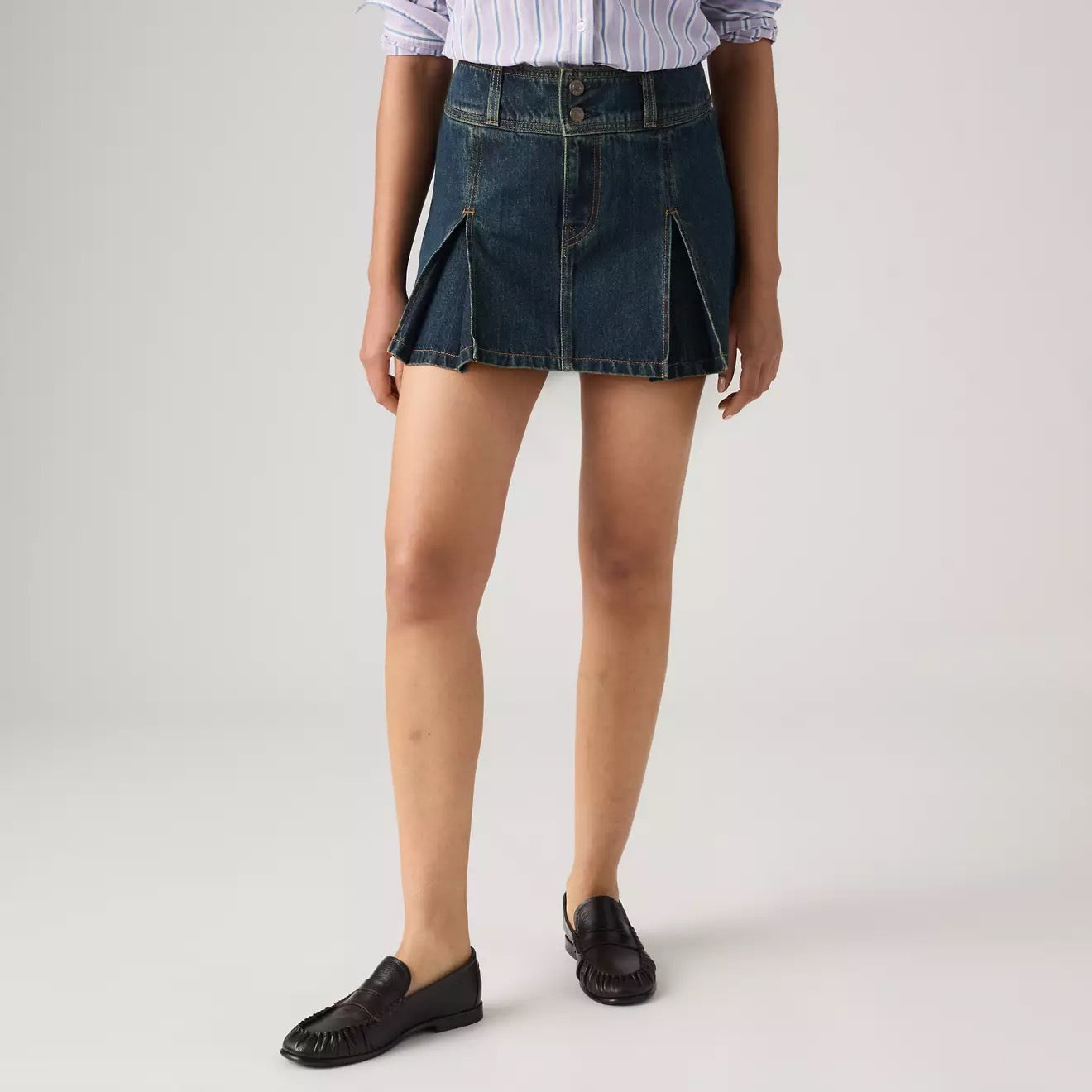 Inverted Pleat Mini - Happy Tale Stone