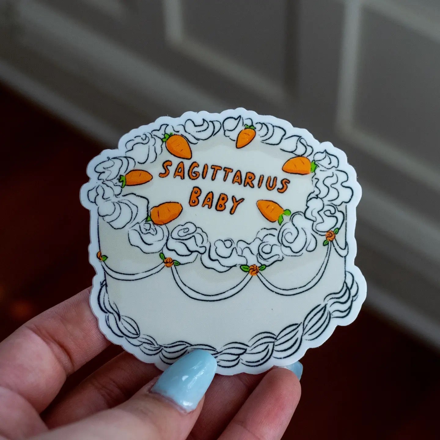 Zodiac Cake Stickers