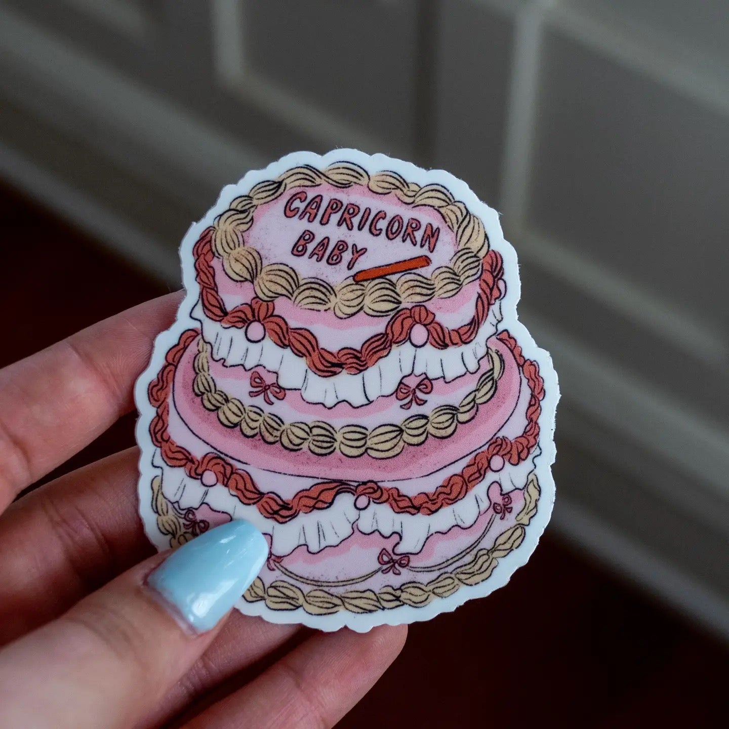 Zodiac Cake Stickers