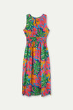Samba Floral Long Dress