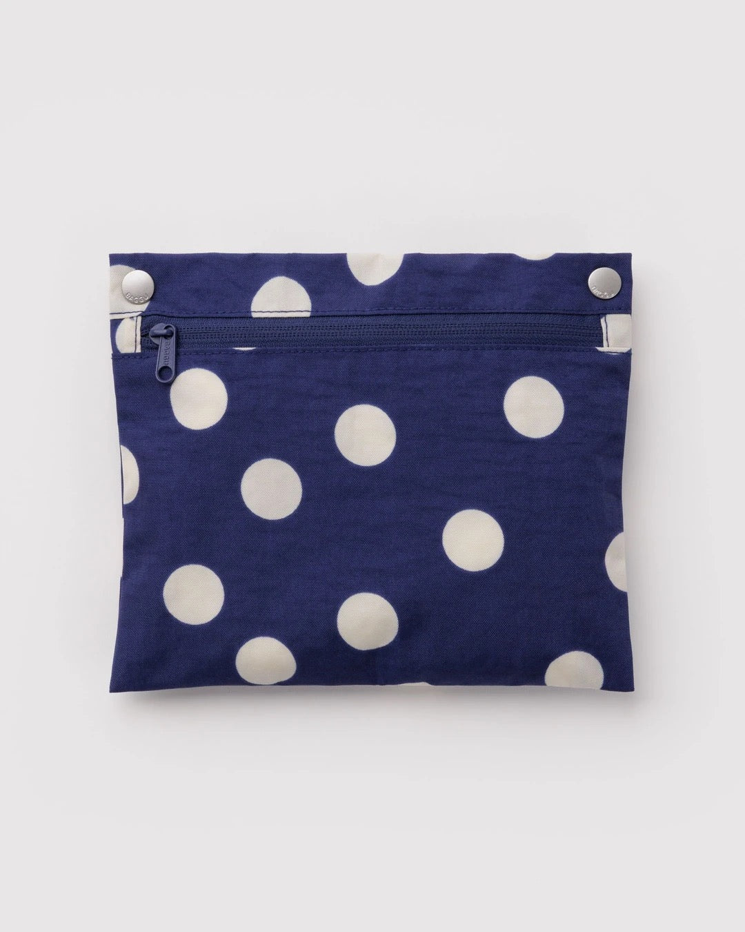 Cloud Bag - Navy & Cream Polka Dot