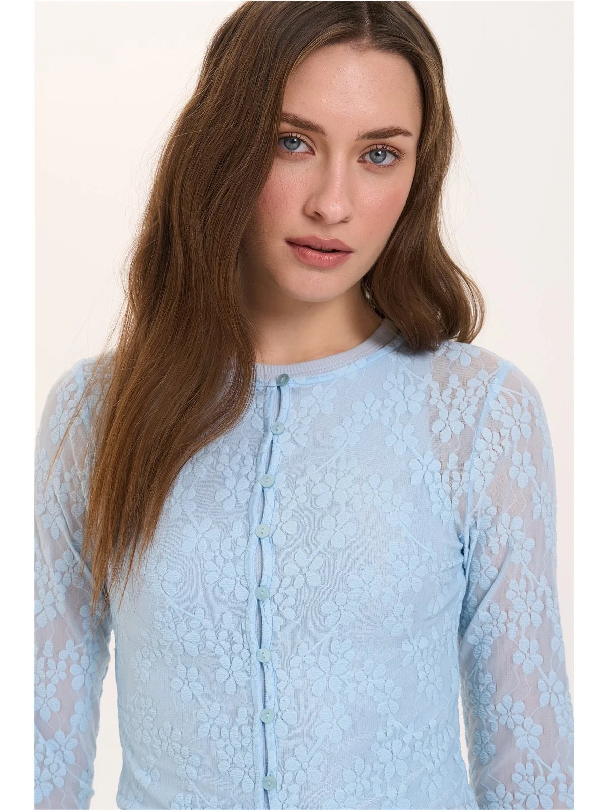 Sheer Lace Cardigan