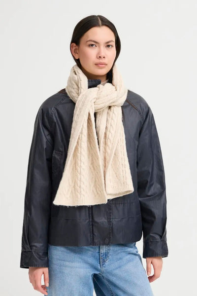Lucy Scarf - Oatmeal Melange