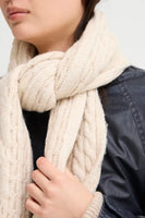 Lucy Scarf - Oatmeal Melange