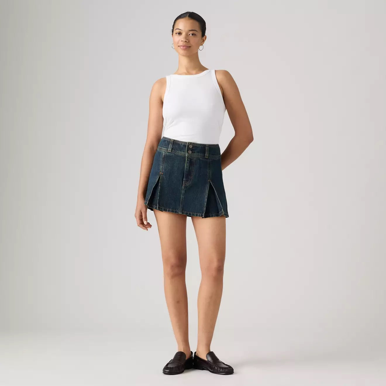 Inverted Pleat Mini - Happy Tale Stone