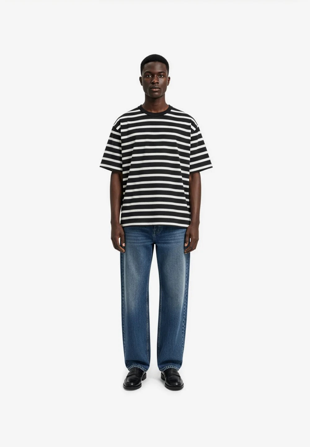 Dorian BXY YD Stripe Tee - Black